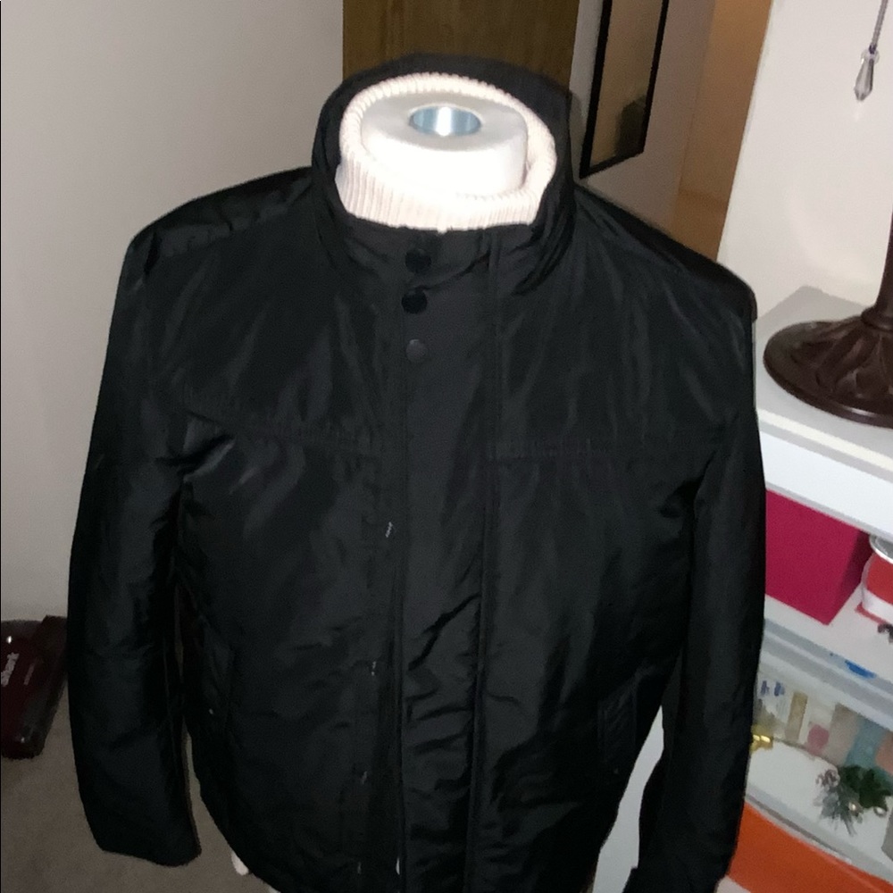 Brand new Hugo Boss Black Padded Bomber jacket Size 46R New. - Picture 6 of 15